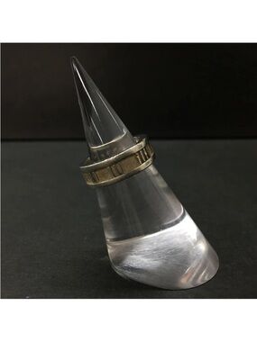 TIFFANY&CO. Atlas 1995 Roman Number SV 925 Ring ISO sz:47👝